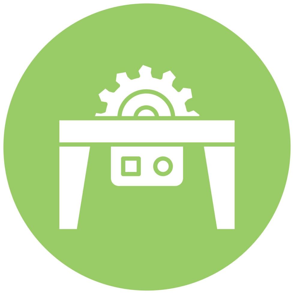 Table Cutter Icon Style vector