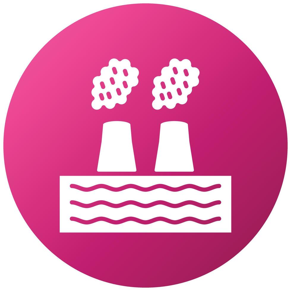 Geothermal Energy Icon Style vector