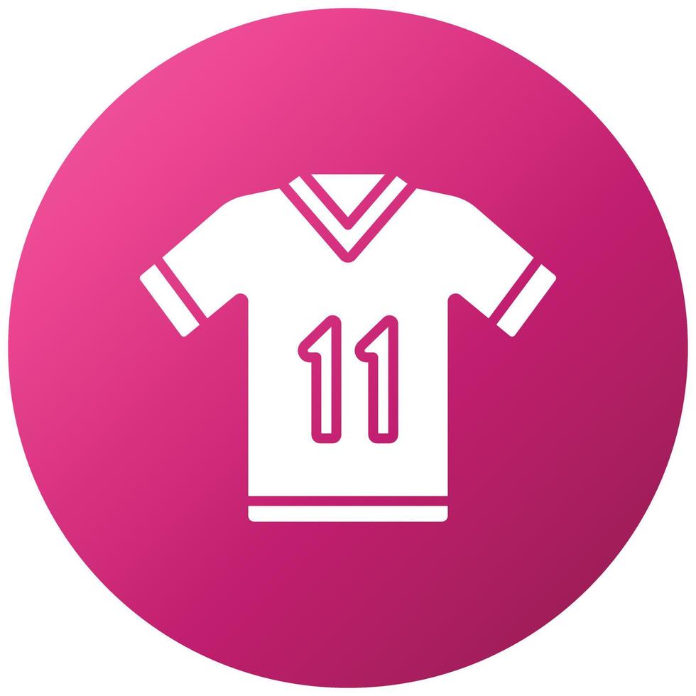 Football Jersey Icon Style vector