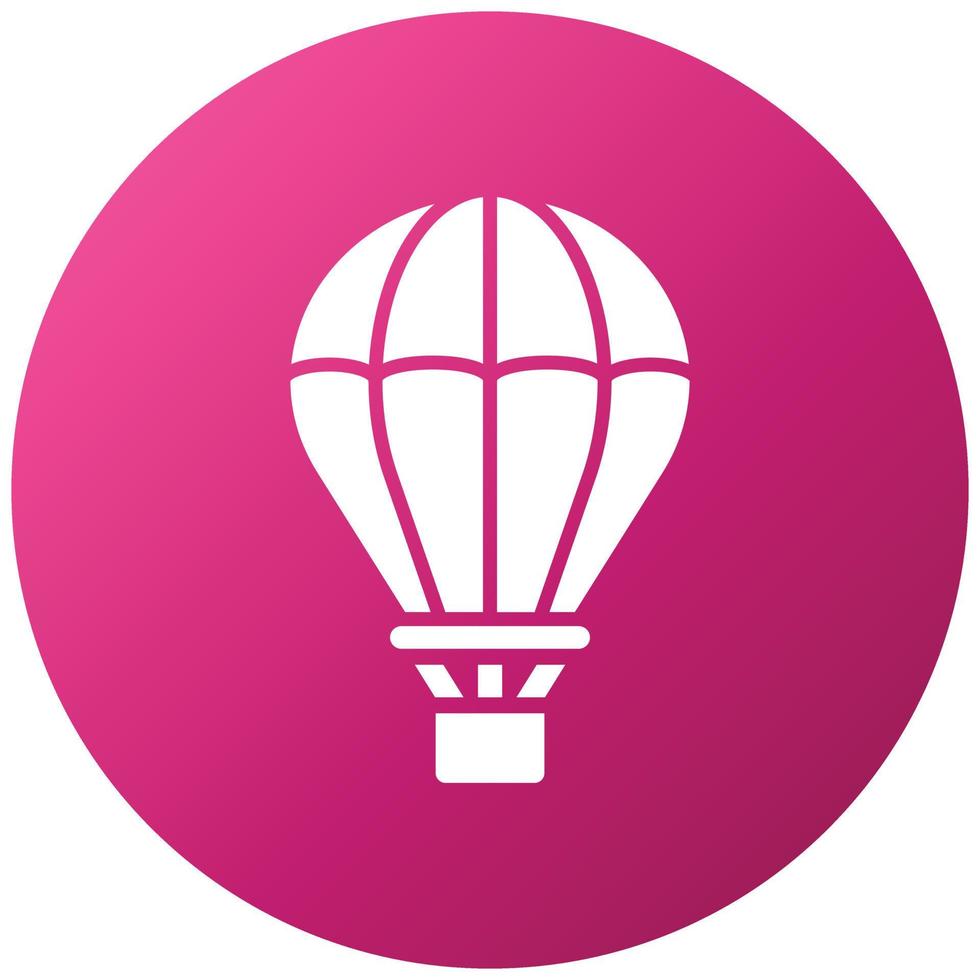 Army Parachute Icon Style vector