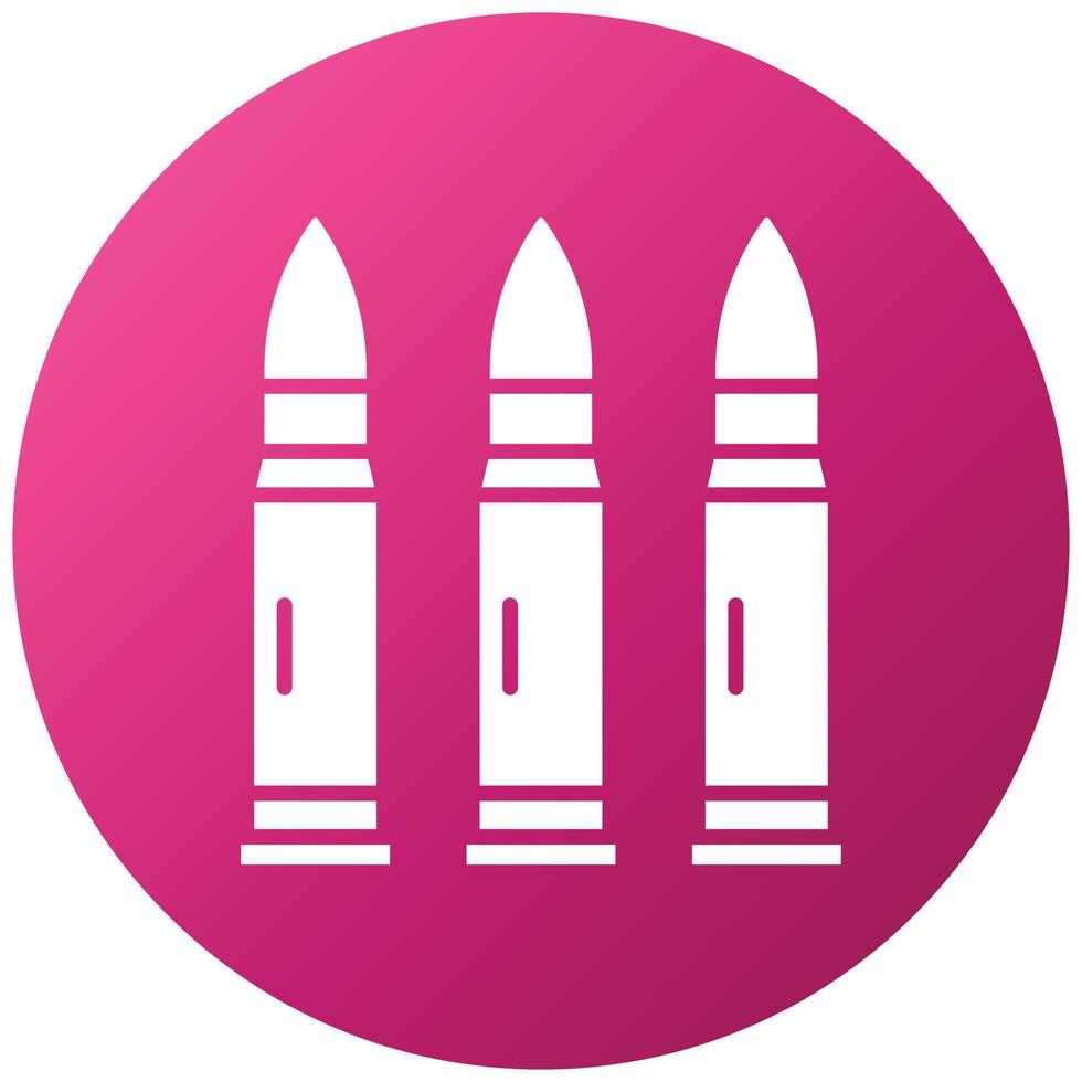 Ammunition Icon Style vector