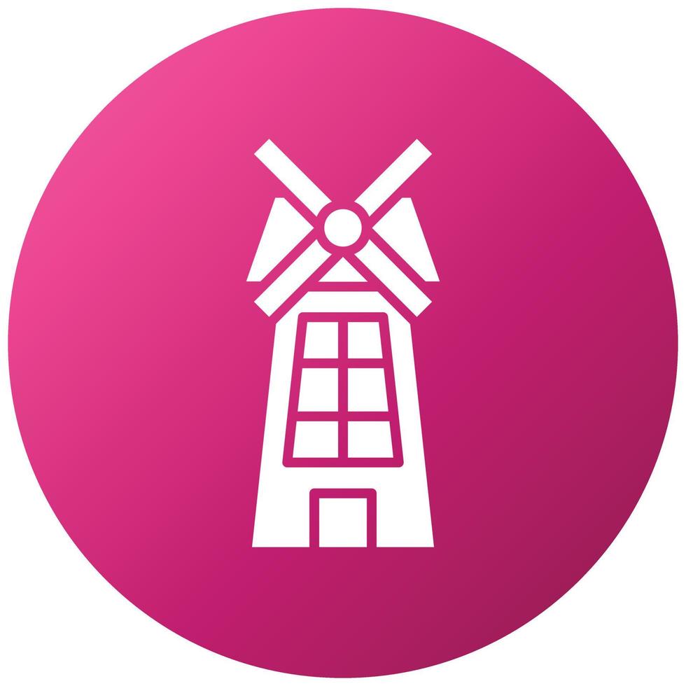 Windmill Icon Style vector