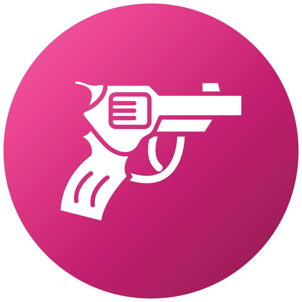 Revolver Icon Style vector