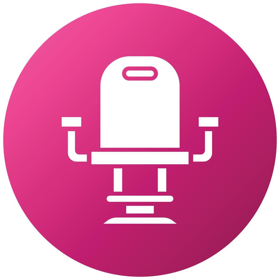 Barber Chair Icon Style vector