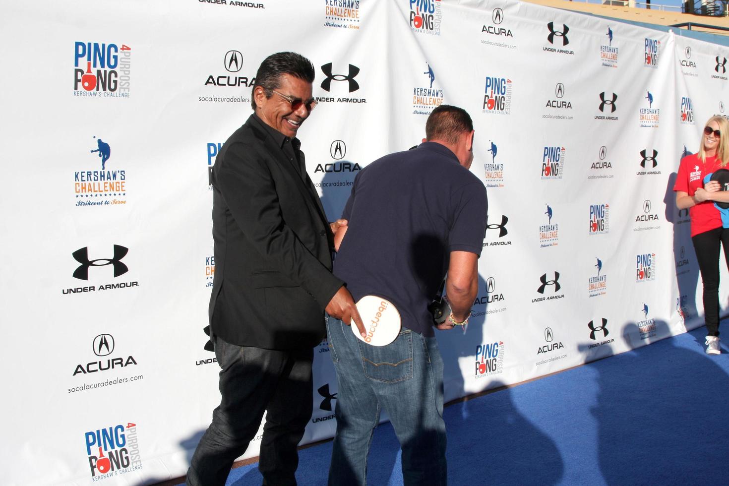 LOS ANGELES, SEP 4 -  George Lopez at the Ping Pong 4 Purpose Charity Event at Dodger Stadium on September 4, 2014 in Los Angeles, CA photo