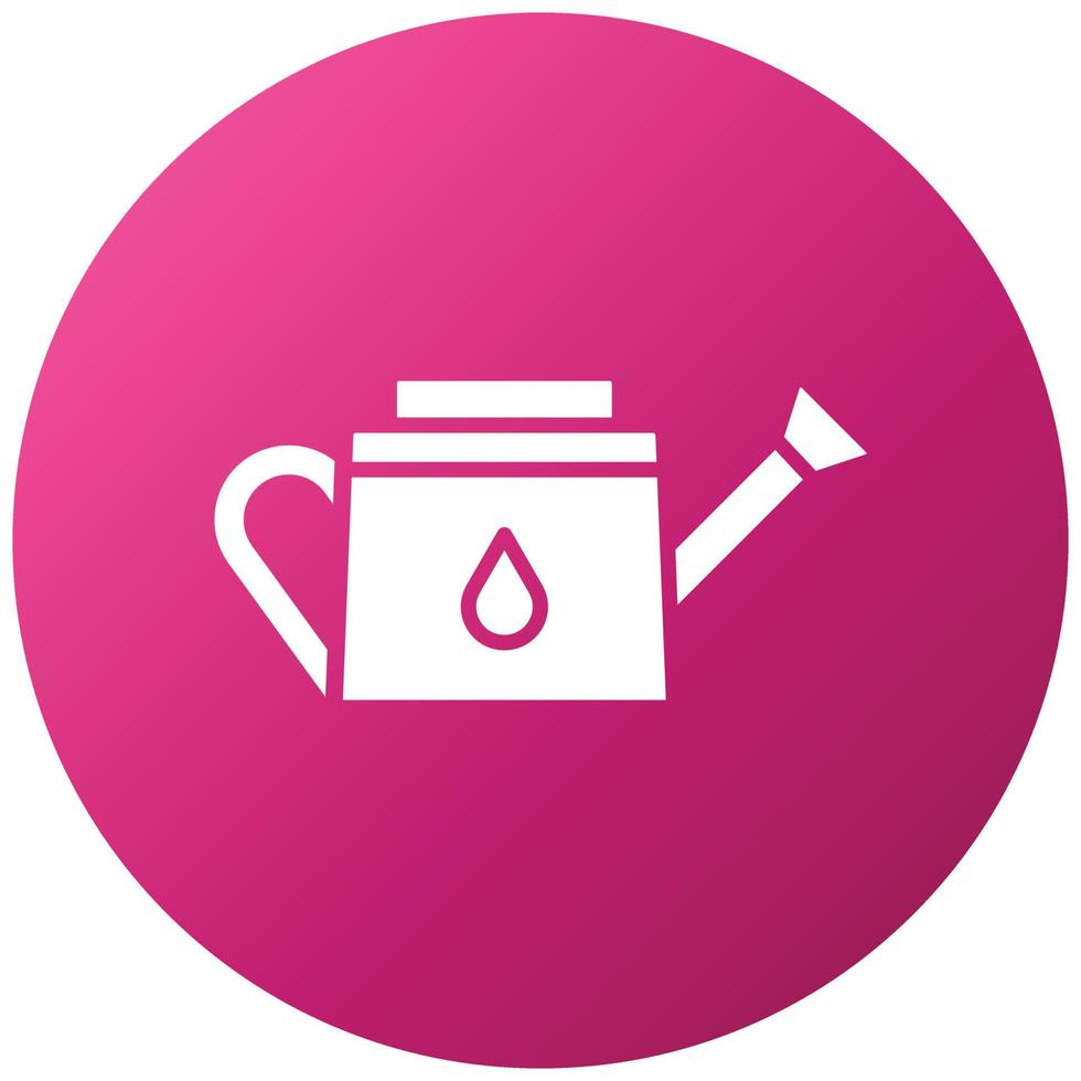 Watering Can Icon Style vector