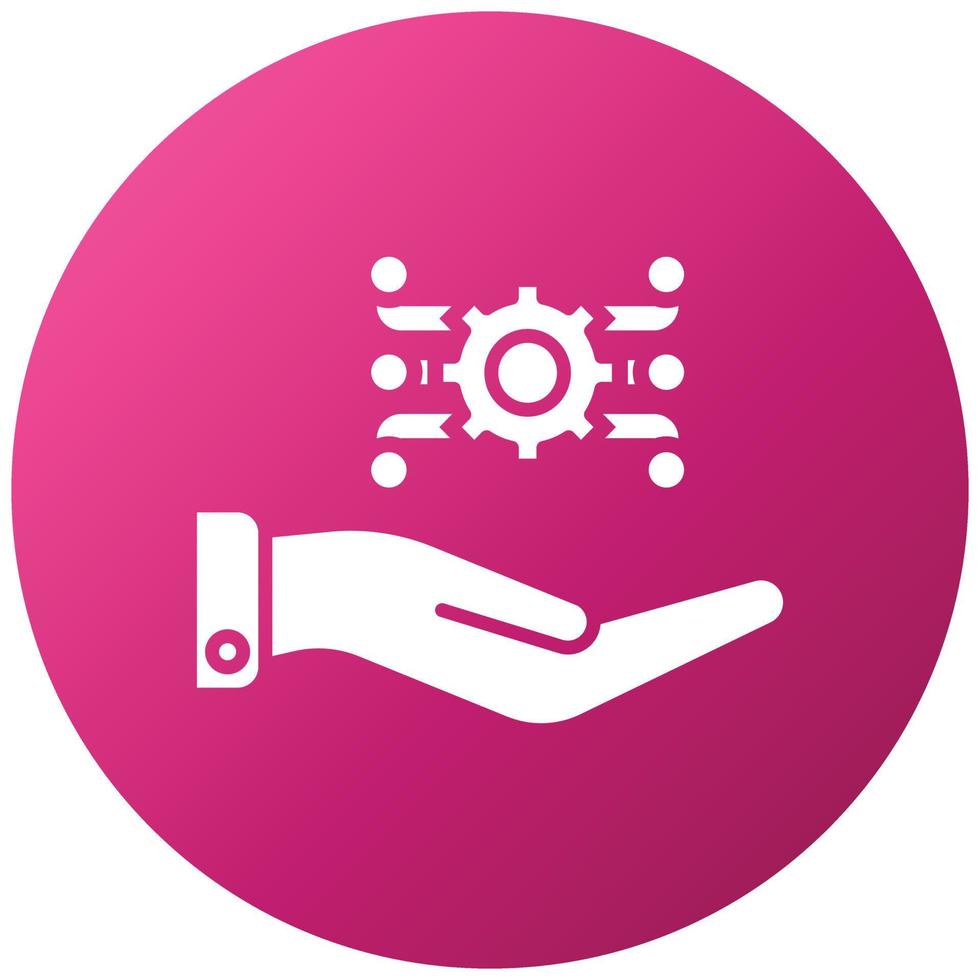 Security Settings Icon Style vector