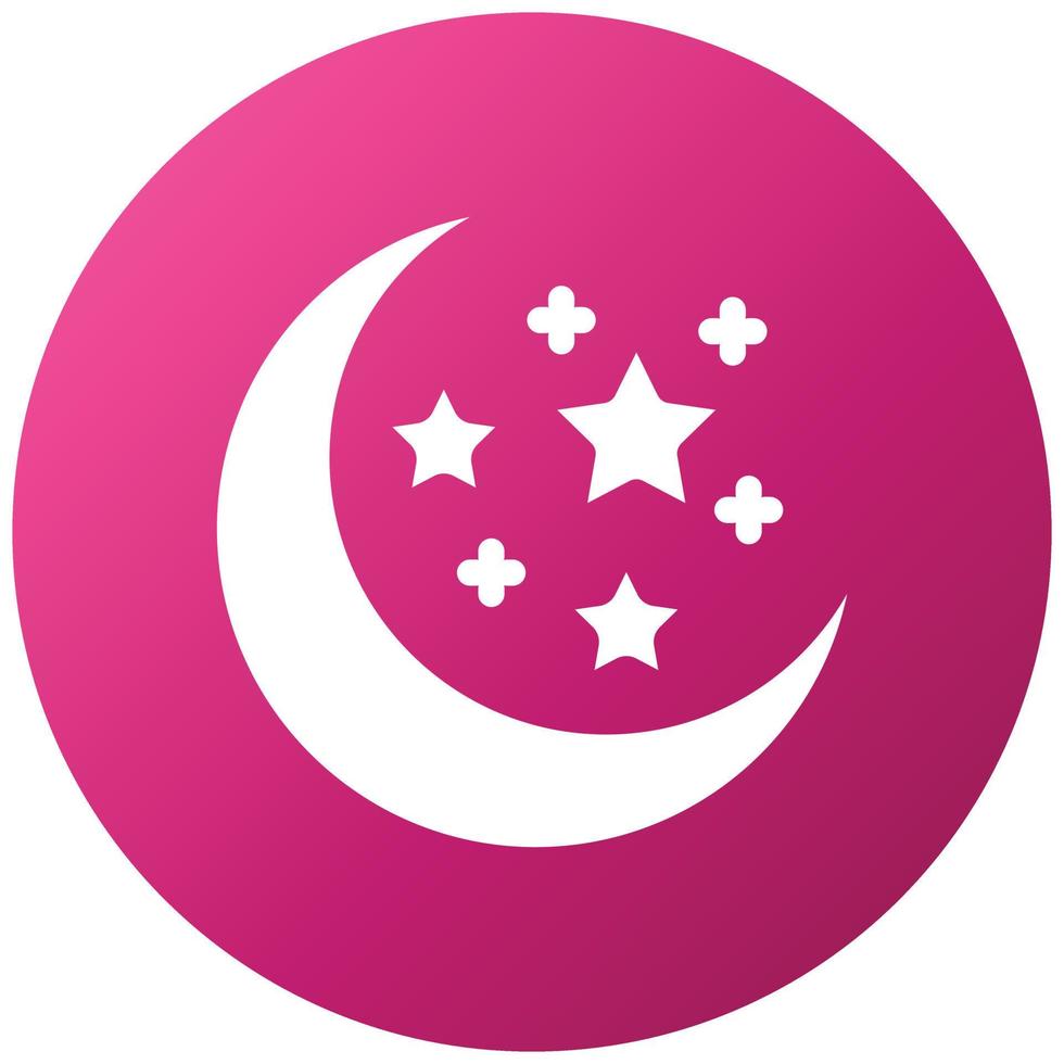 Moon Icon Style vector