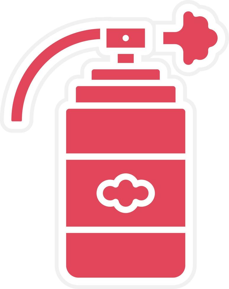 Tear Gas Icon Style vector