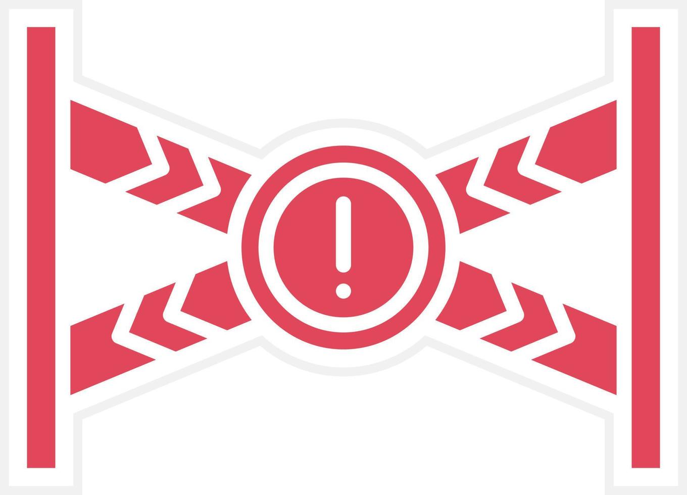 Crime Scene Icon Style vector