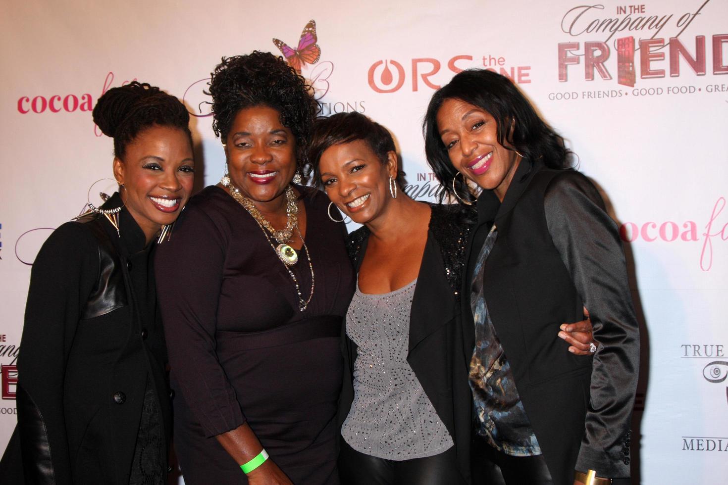 LOS ANGELES, NOV 21 -  Shanola Hampton, Loretta Devine, Vanessa Bell Calloway, Robi Reed at the In the Company of Friends Web Series Launch at Xen Lounge on November 21, 2013 in Los Angeles, CA photo