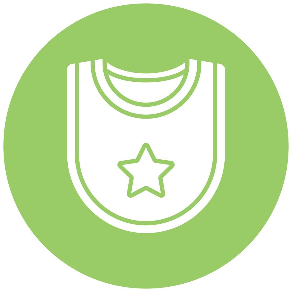 Bib Icon Style vector