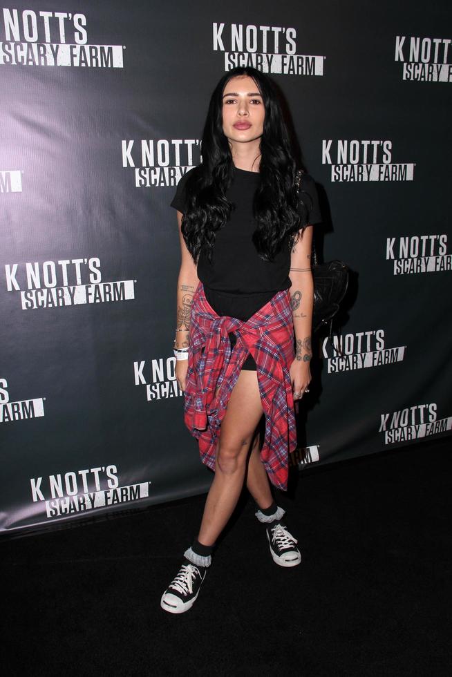 LOS ANGELES, OCT 3 -  Hanna Beth at the Knott s Scary Farm Celebrity VIP Opening at Knott s Berry Farm on October 3, 2014 in Buena Park, CA photo