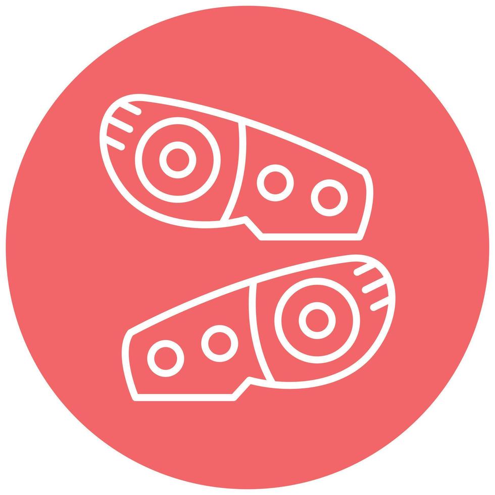 Headlight Icon Style vector