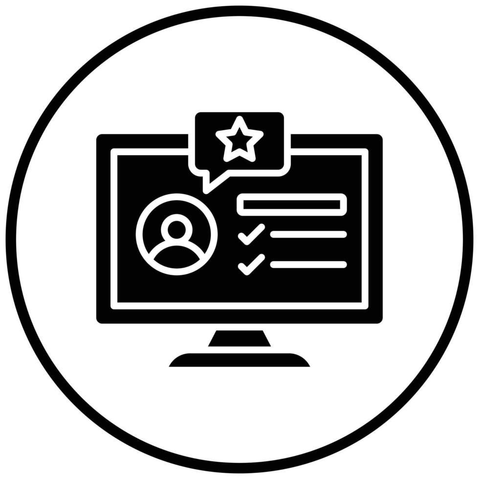 Online Service Icon Style vector