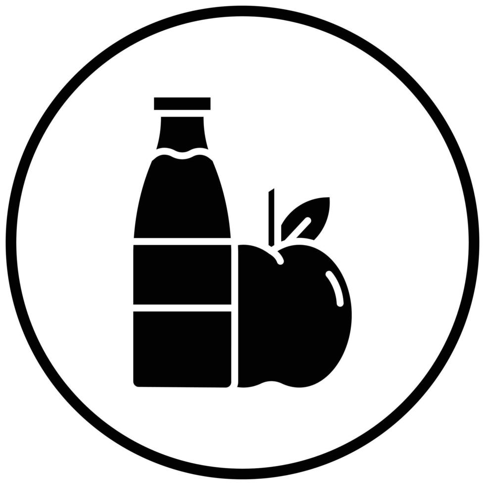 Healthy Food Icon Style vector
