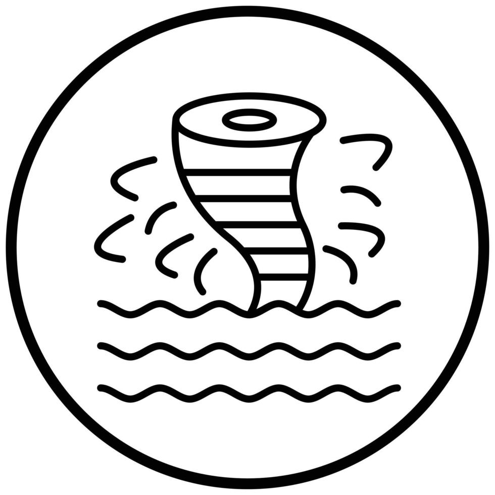 Typhoon Icon Style vector