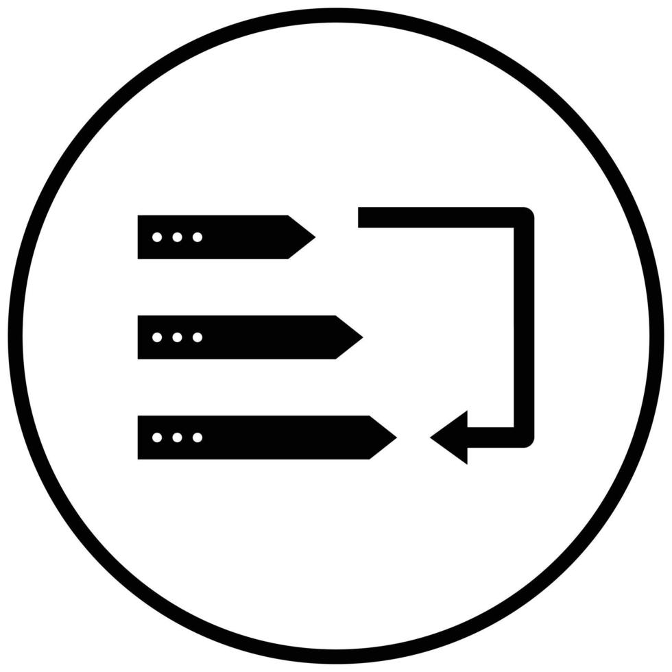 Low Priority Icon Style vector