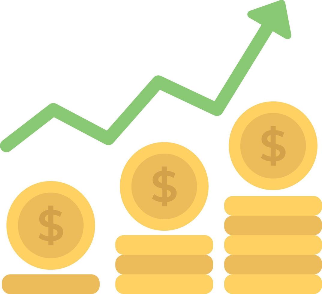 Growth Money Business Finance Element vector