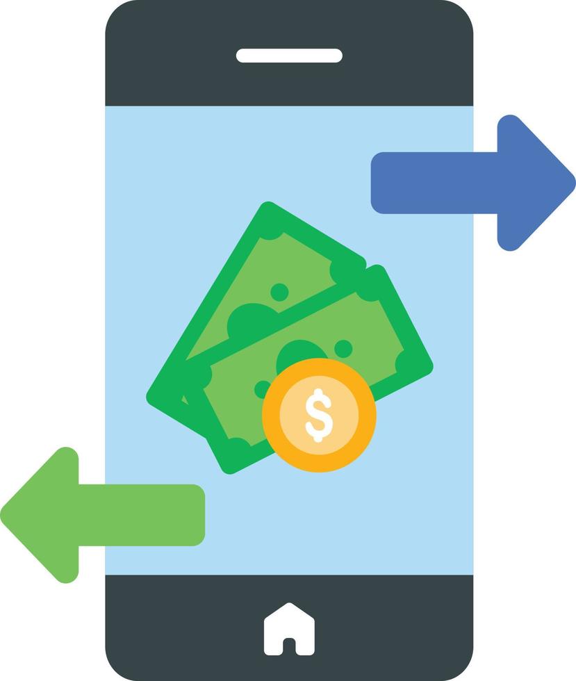 Transaction Transfer Money Business Finance Element vector