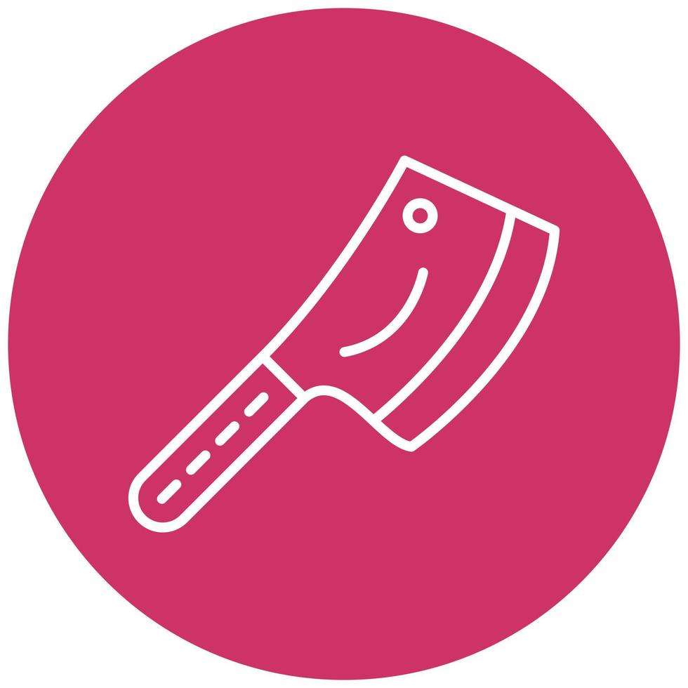 Cleaver Icon Style vector