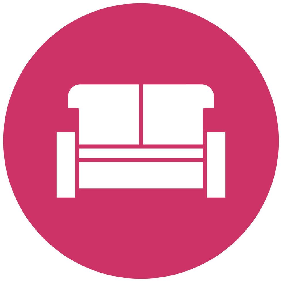 Sofa Icon Style vector