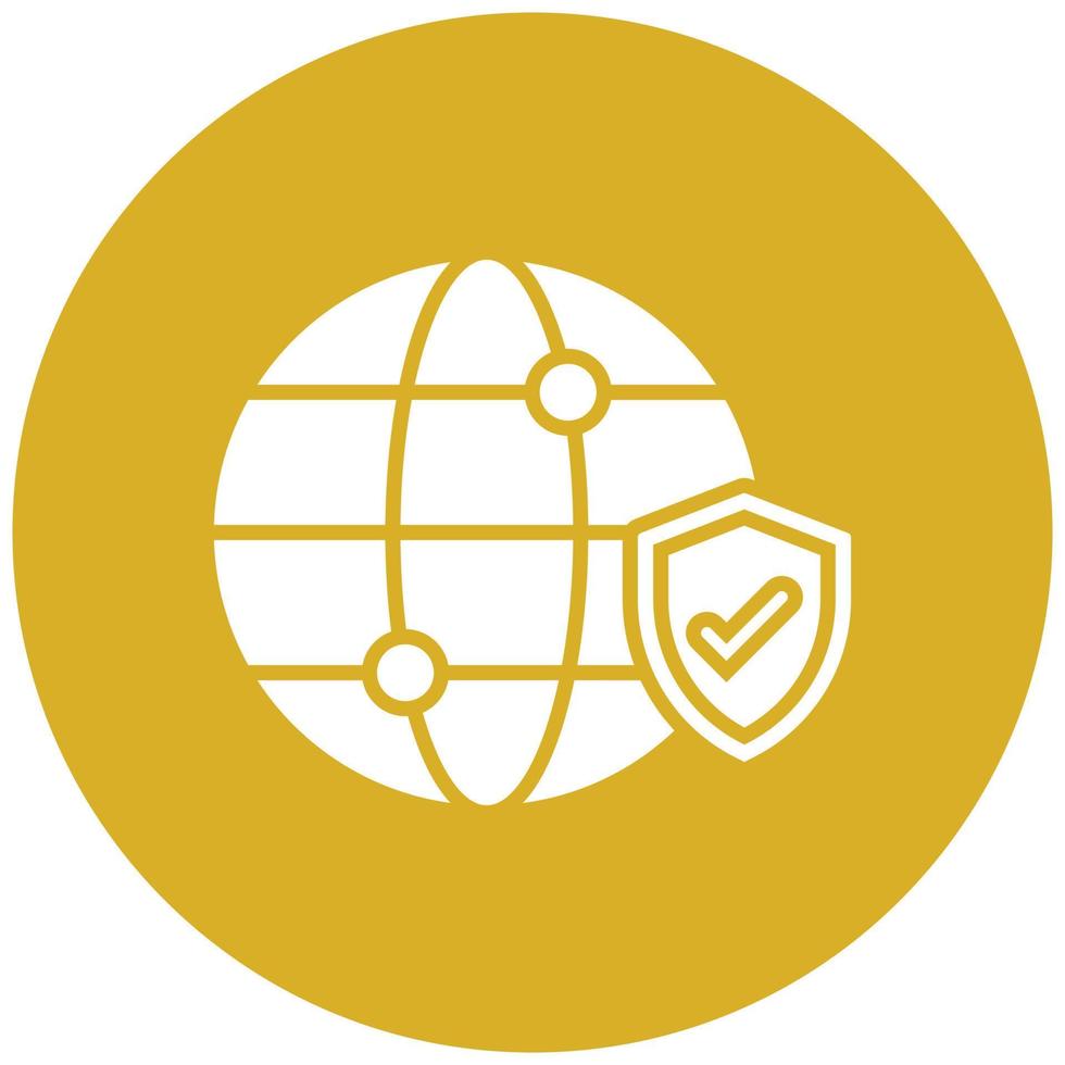 Internet Security Icon Style vector