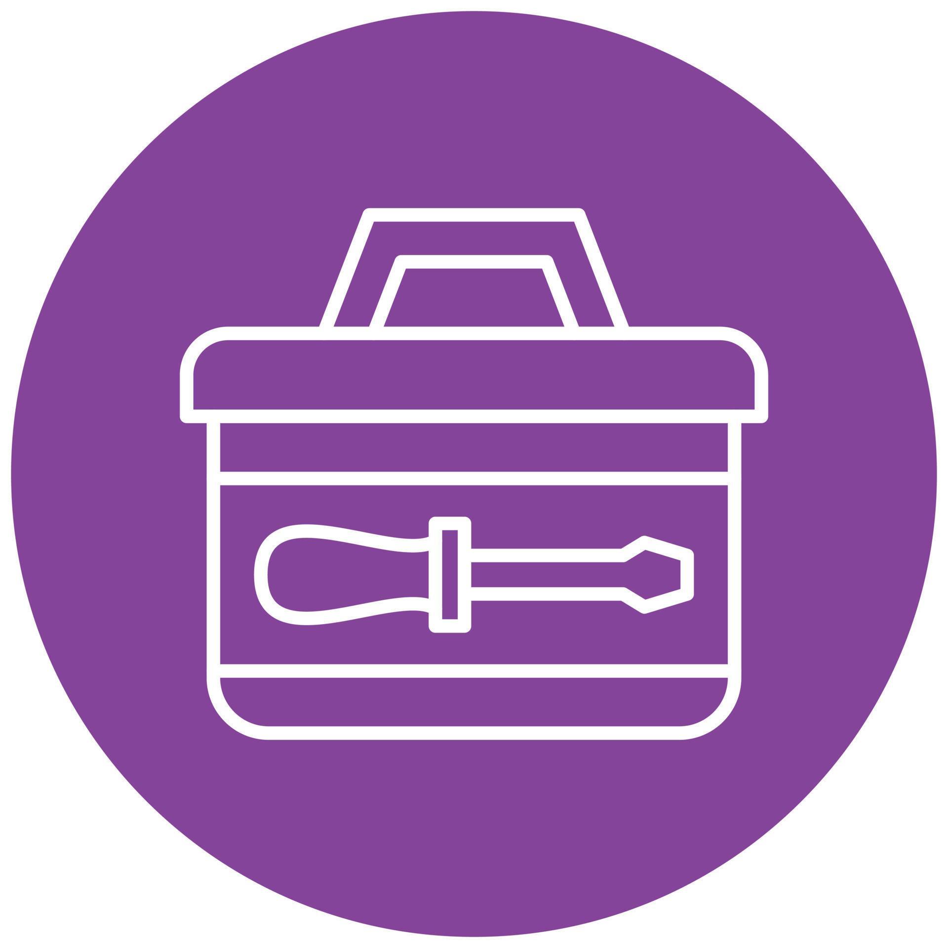 Toolbox Icon Style 8762243 Vector Art at Vecteezy