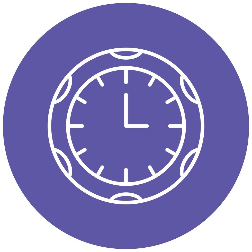 Clock Icon Style vector