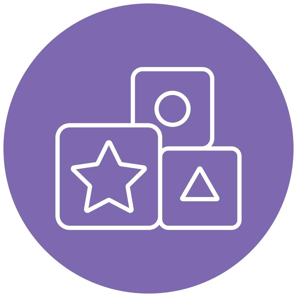 Toy Icon Style vector