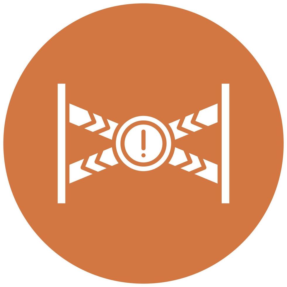 Crime Scene Icon Style vector
