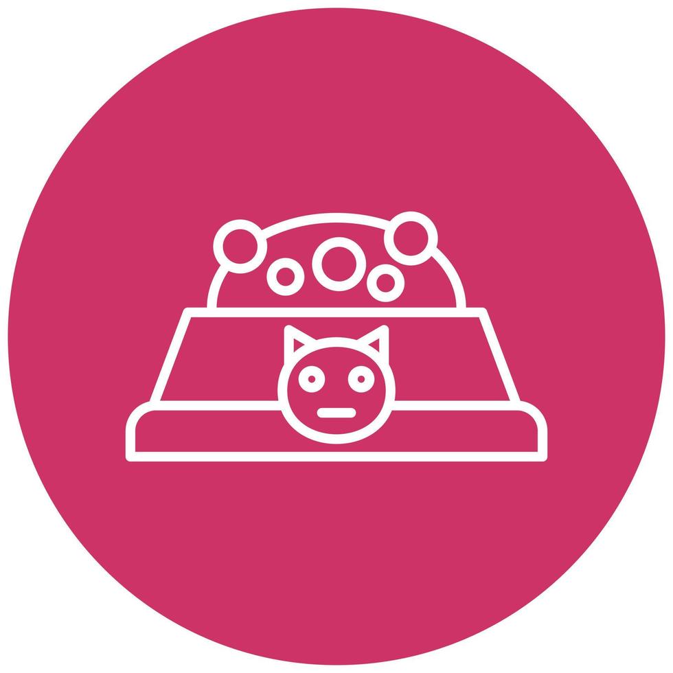 Cat Food Icon Style vector