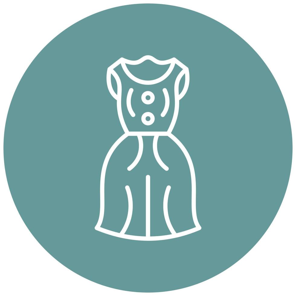 Dress Icon Style vector