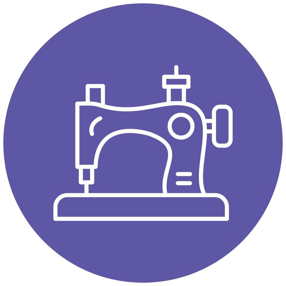 Sewing Machine Icon Style vector