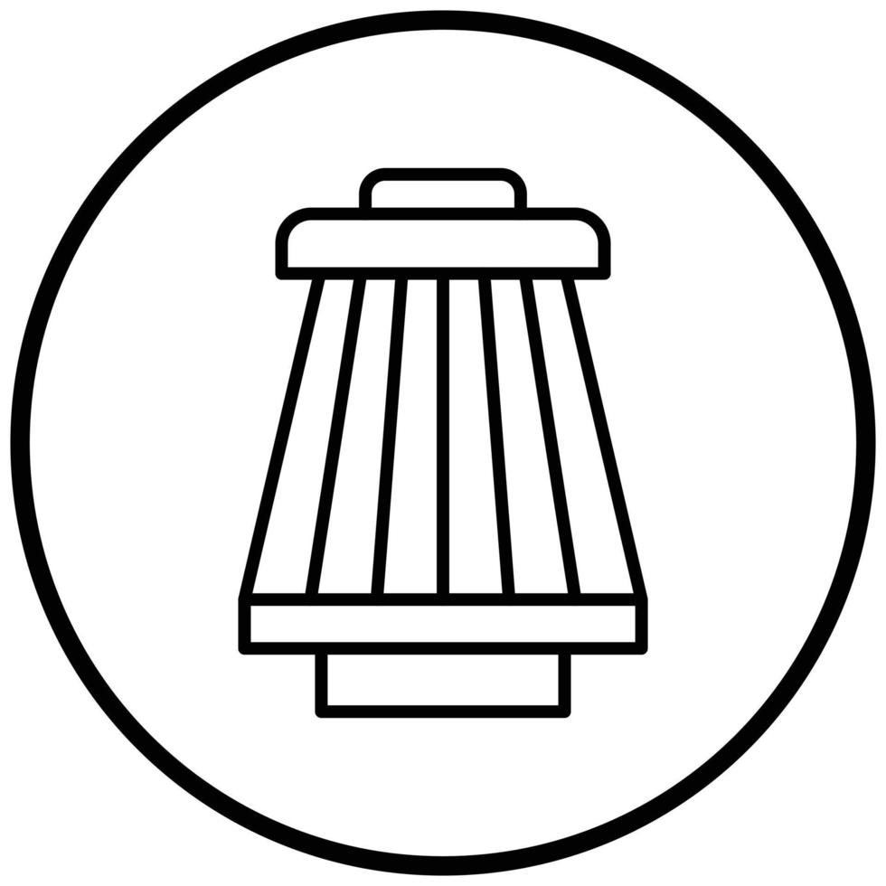 Airfilter Icon Style vector