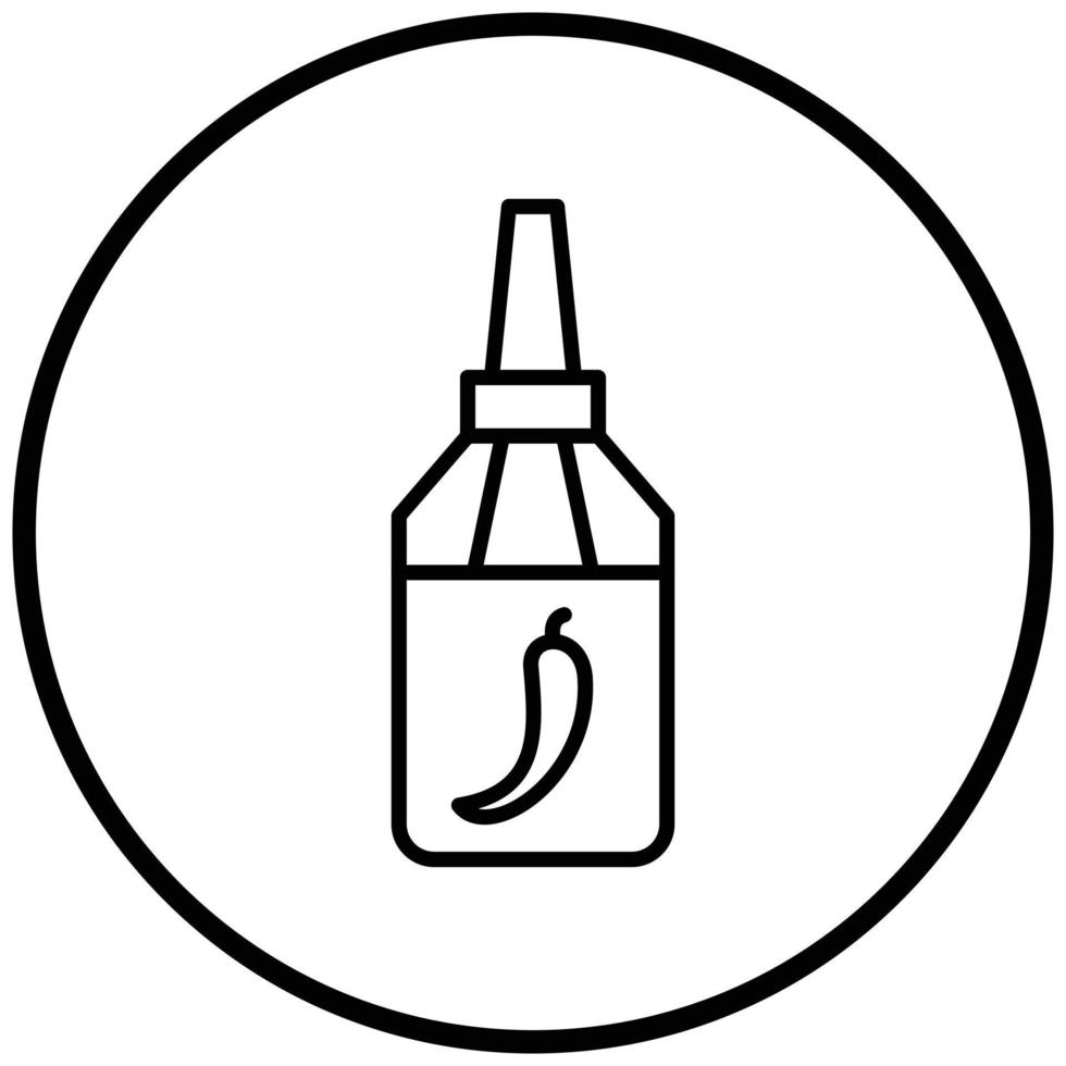 Sauce Icon Style vector