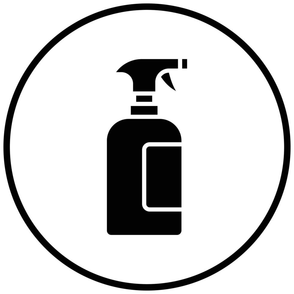 Water Spray Icon Style vector