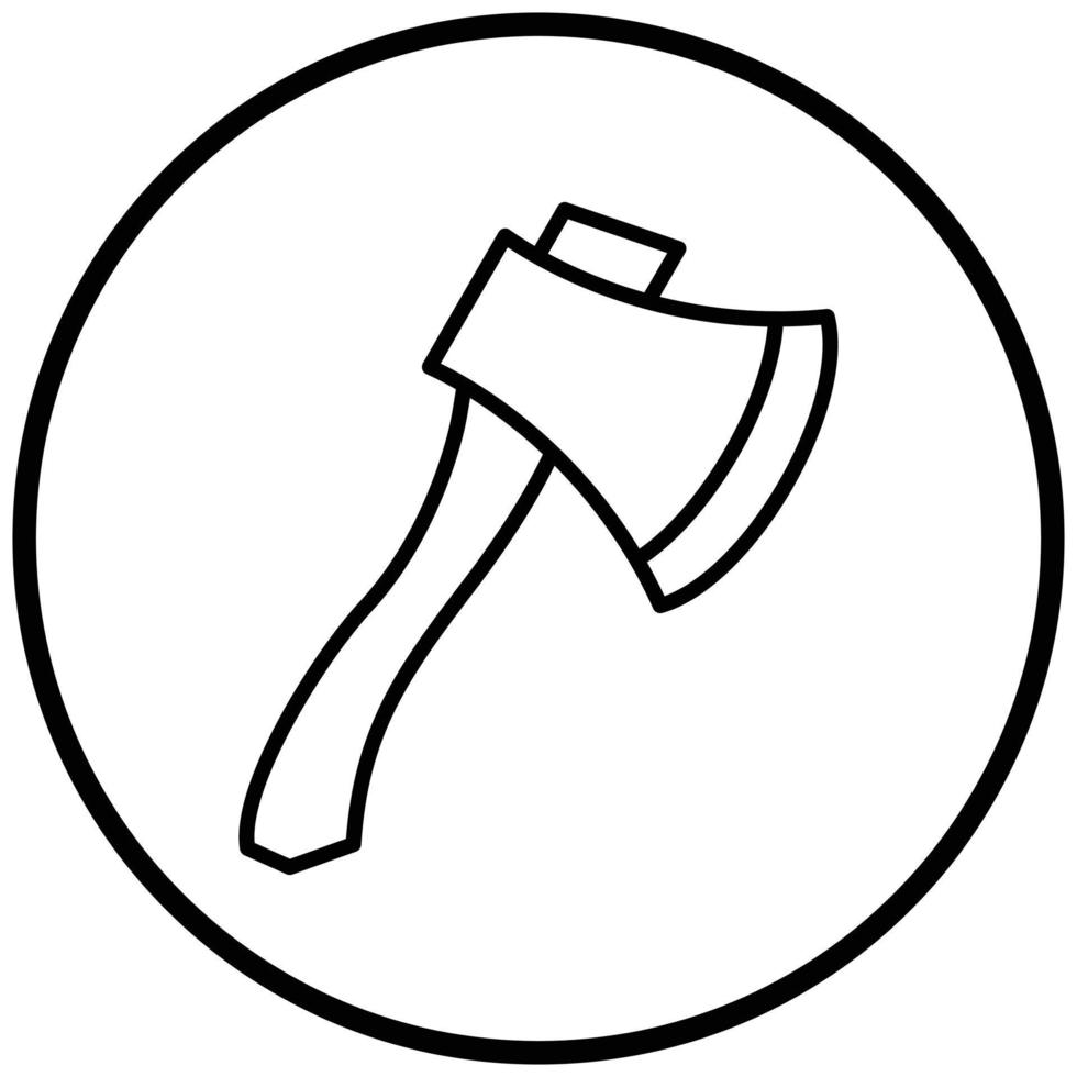 Axe Icon Style vector