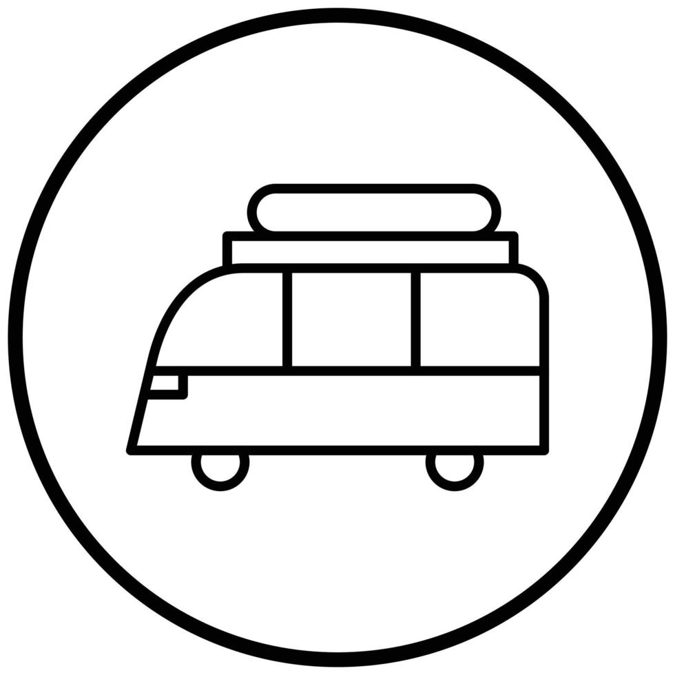 Family Car Icon Style vector