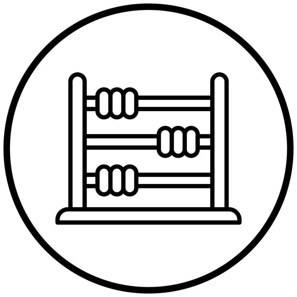 Abacus Icon Style vector