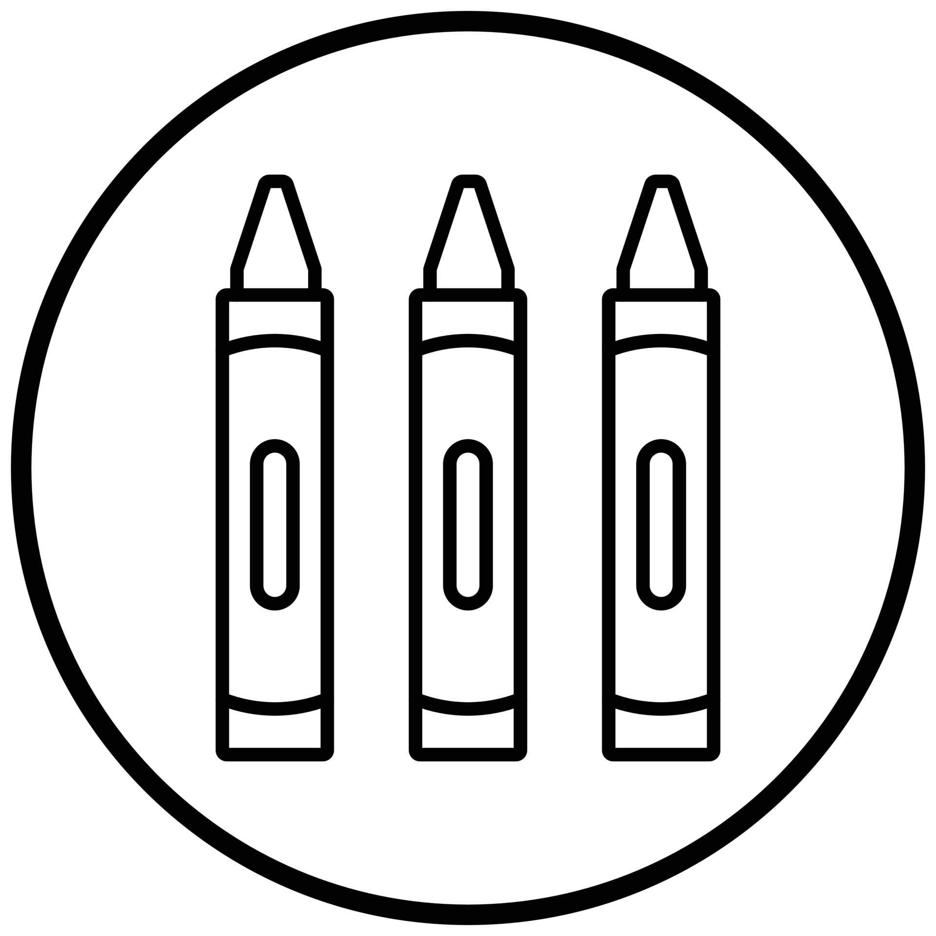 Crayons Icon Style 8763434 Vector Art at Vecteezy