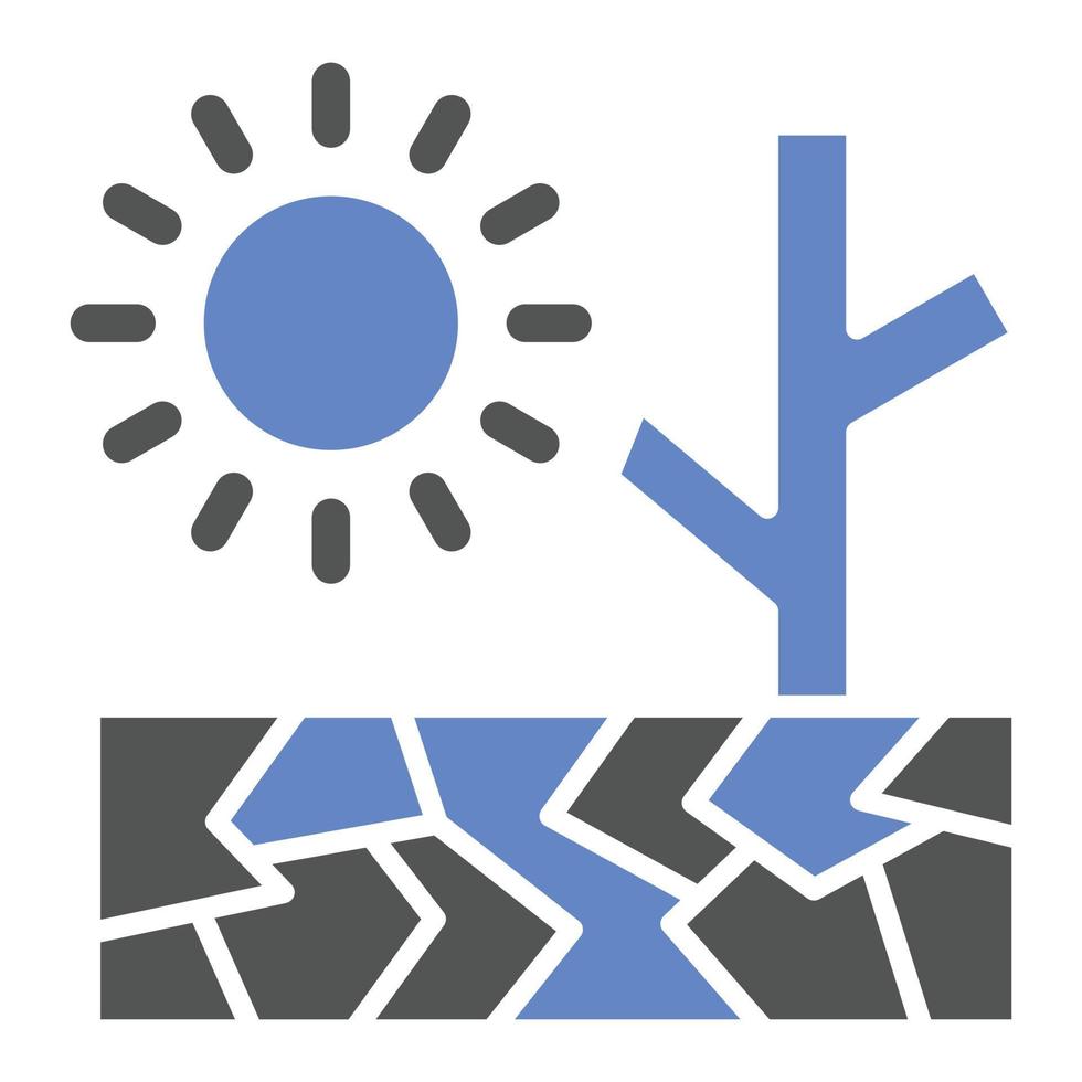 Drought Icon Style vector