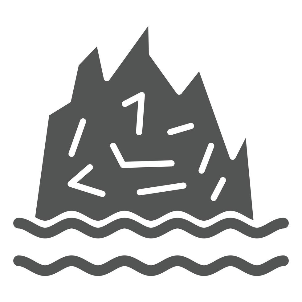 Glacier Icon Style vector
