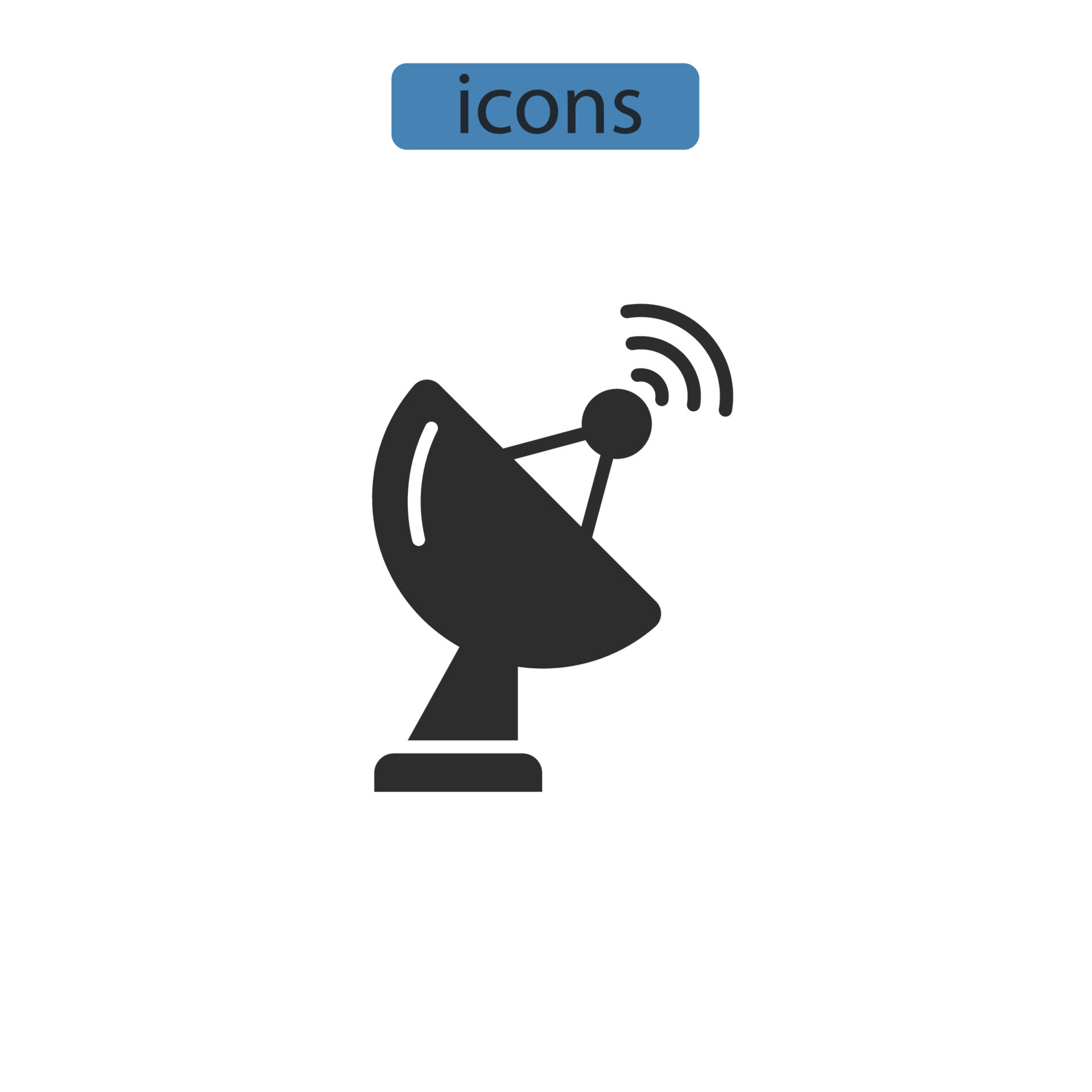gps signal icons symbol vector elements for infographic web 8764569