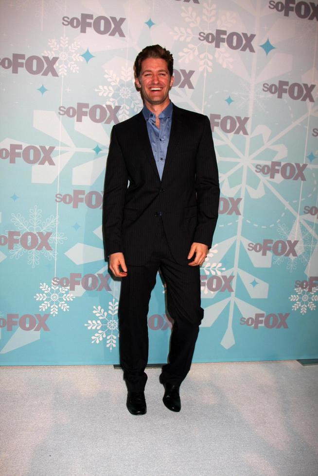 LOS ANGELES, JAN 11 -  Matthew Morrison arrives at the FOX TCA Winter 2011 Party at Villa Sorriso on January 11, 2011 in Pasadena, CA photo