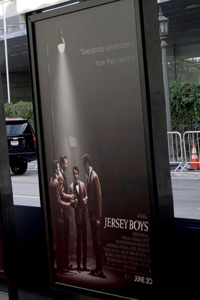 LOS ANGELES, JUN 19 -   Jersey Boys Poster at the Jersey Boys LA Premiere at the Regal 14 Theaters on June 19, 2014 in Los Angeles, CA photo