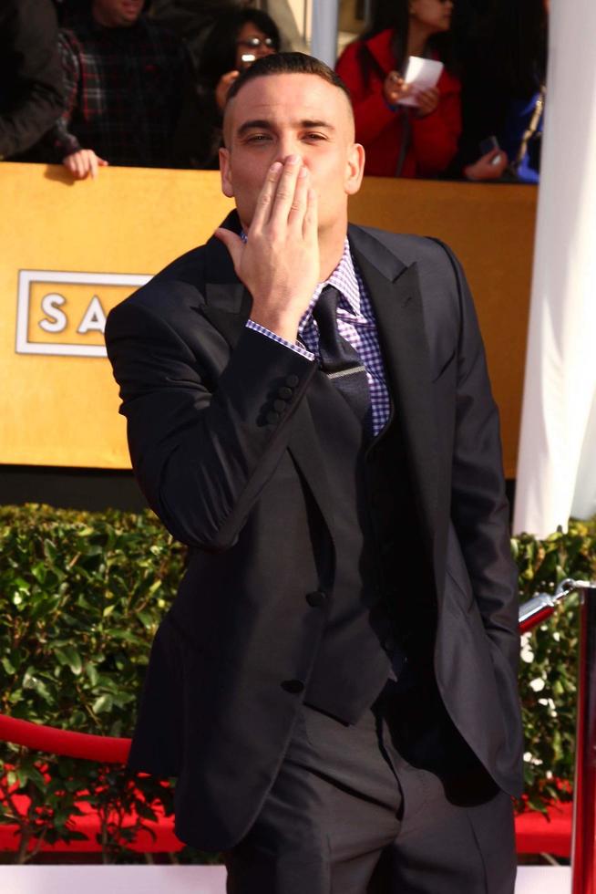 LOS ANGELES, JAN 27 -  Mark Salling arrives at the 2013 Screen Actor s Guild Awards at the Shrine Auditorium on January 27, 2013 in Los Angeles, CA photo