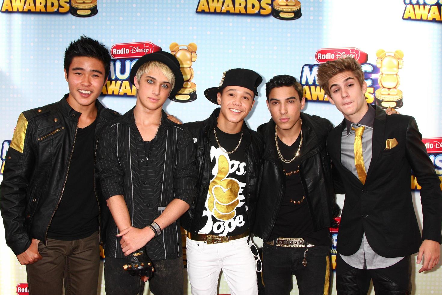 LOS ANGELES, APR 27 -  IM5 arrives at the Radio Disney Music Awards 2013 at the Nokia Theater on April 27, 2013 in Los Angeles, CA photo