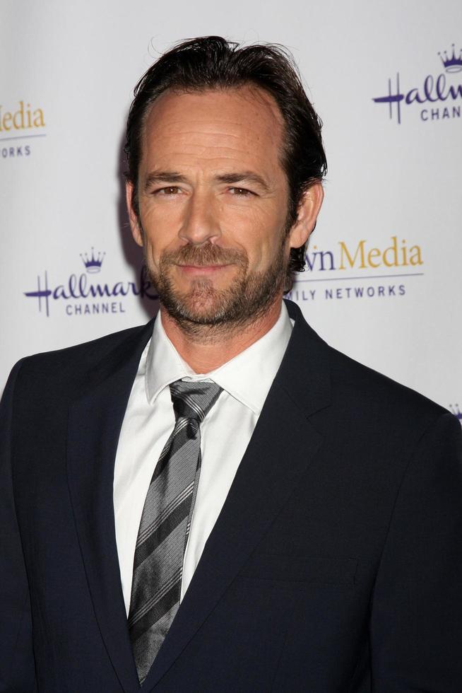 LOS ANGELES, JAN 14 -  Luke Perry arrives at the Hallmark Channel TCA Party Winter 2012 at Tournament of Roses House on January 14, 2012 in Pasadena, CA photo