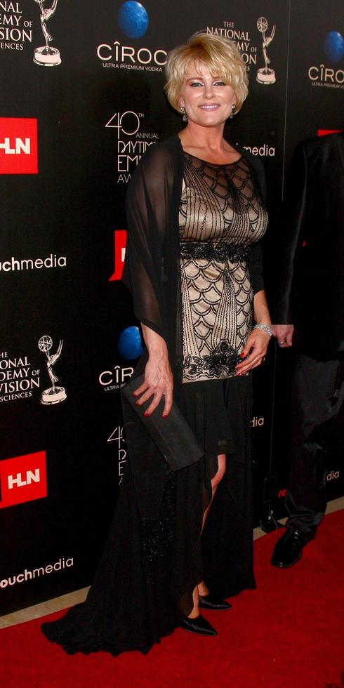 LOS ANGELES, JUN 16 -  Judi Evans arrives at the 40th Daytime Emmy Awards at the Skirball Cultural Center on June 16, 2013 in Los Angeles, CA photo